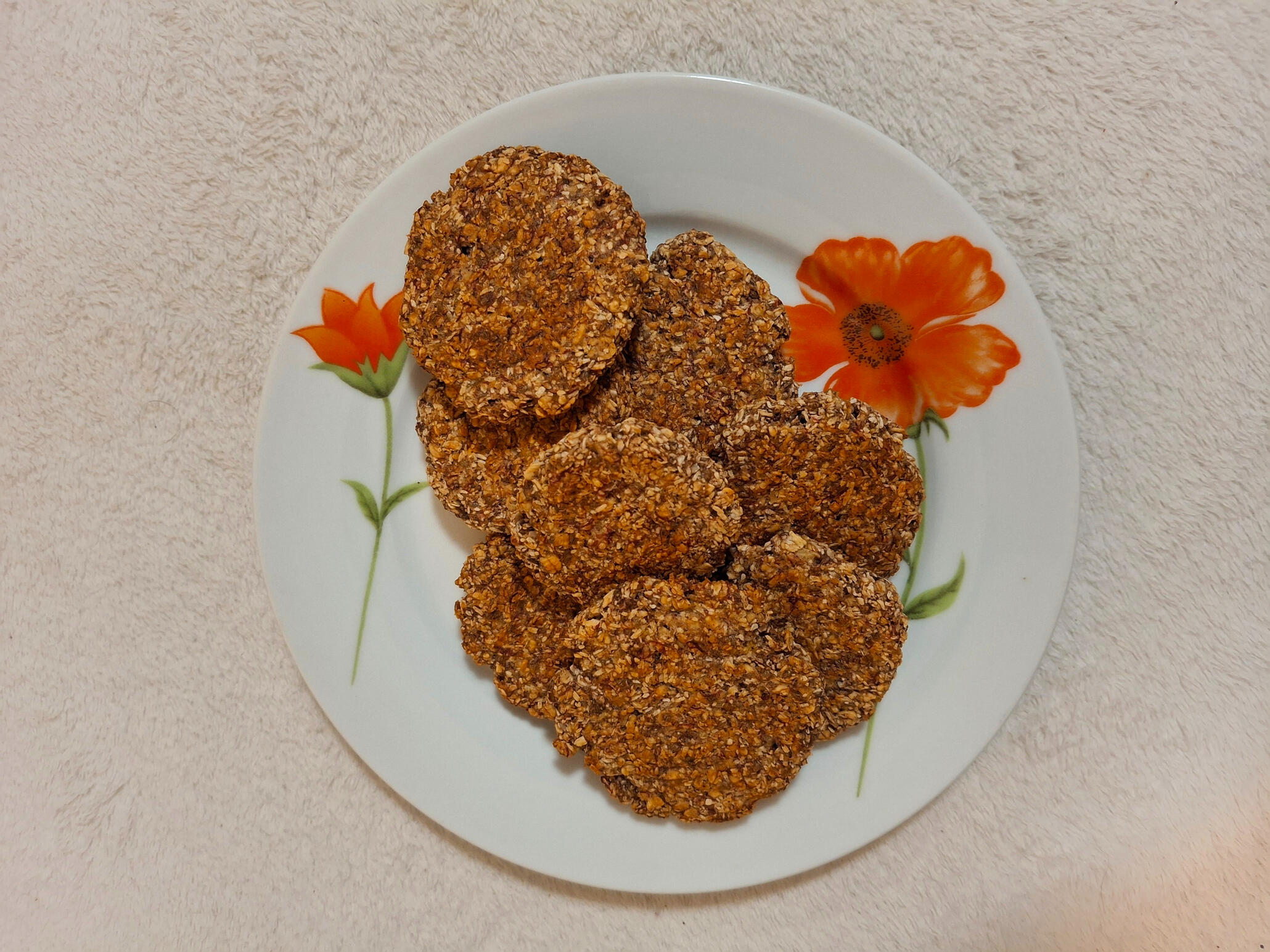 Párperces zabos süti