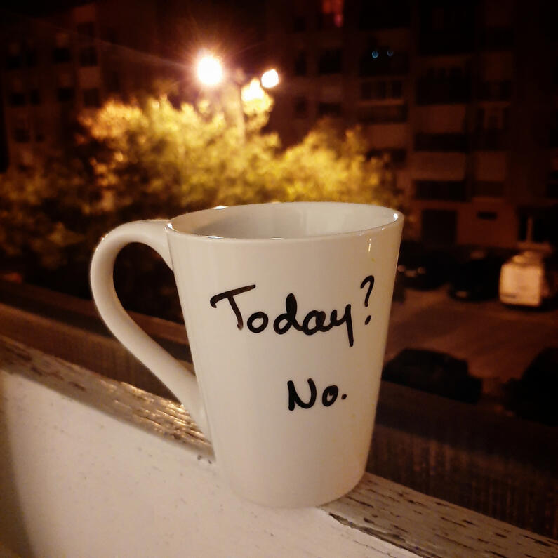 Today? No.