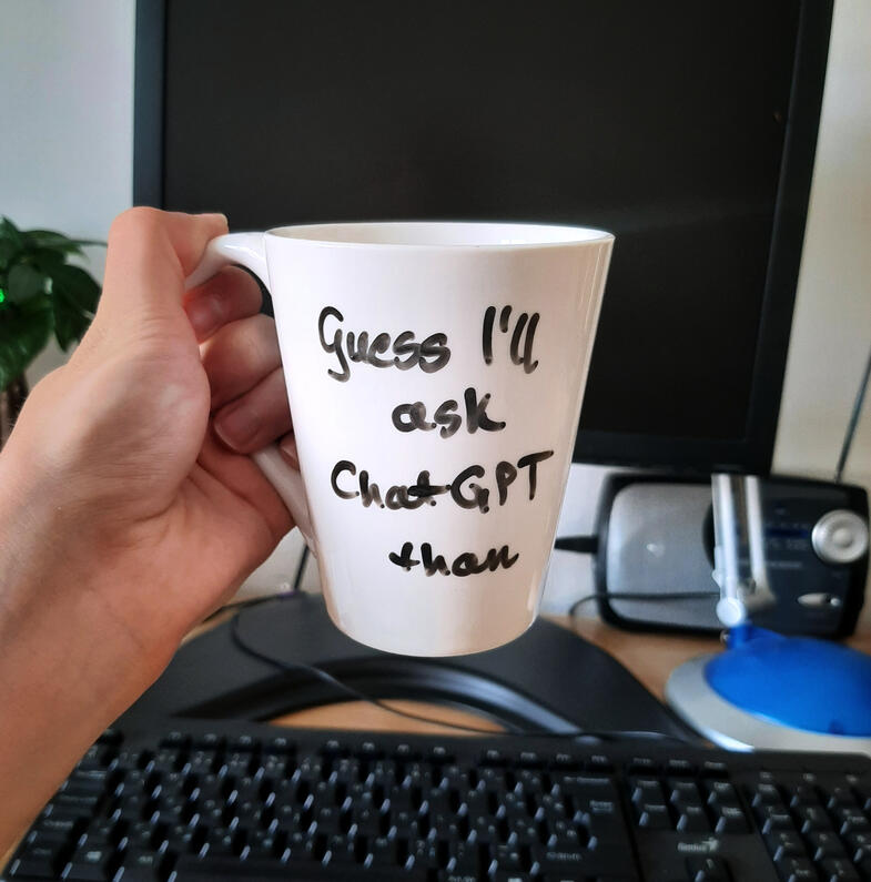 Guess I'll ask ChatGPT than