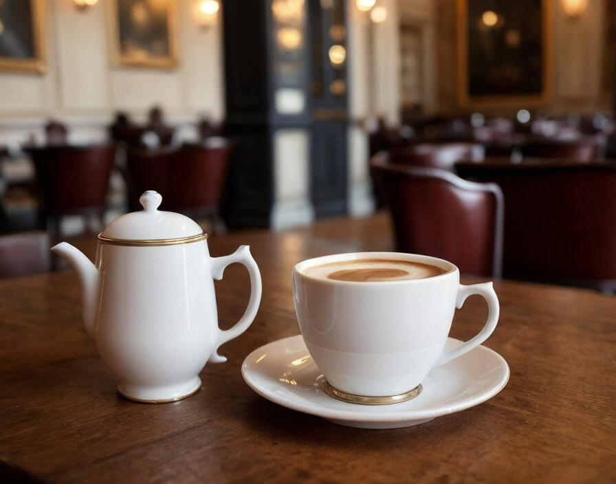 Un café au lait, s'il vous plaît